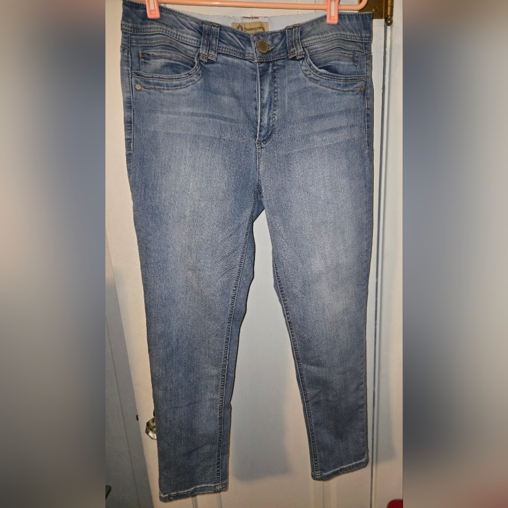 Democracy Light Blue Ankle Jeans Size 12